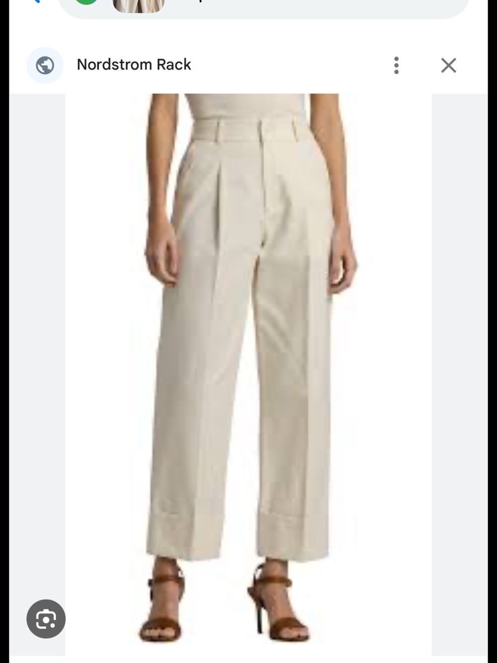Ralph Lauren women’s Cream Pleated Dress Pants Never Worn